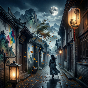 月落长安