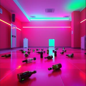 Aileen y sus botellas robadas by Lucho