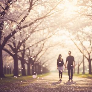 벚꽃 날리는 날