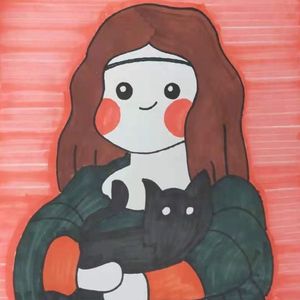 她