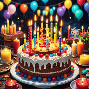 ハッピーバースデイ 誕生日を祝う