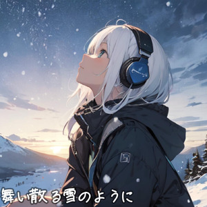 舞い散る雪のように