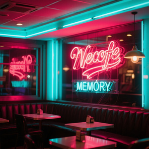 dim café memory