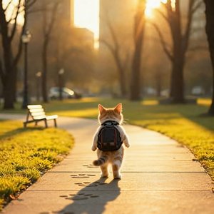 Sunny Walk with Tiny Paws Music