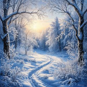 Морозное утро