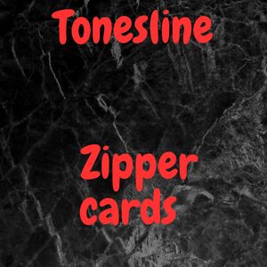 Zipper cards