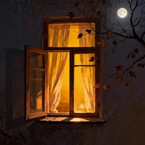 旧梦轻叩窗
