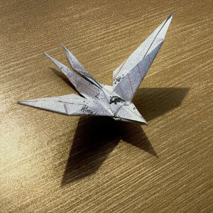 废纸的折纸作品