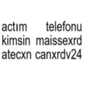 açtım telefonu kimsin