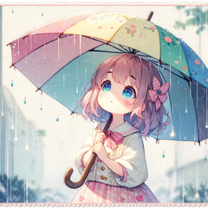Umbrella in the Rain☂️ by @tongmick