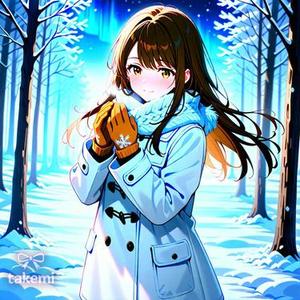 雪明かりの中で見る夢