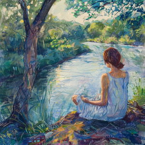 Flujo De Arrullo De Ondas