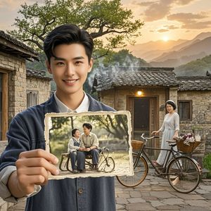 老照片里的炊烟-音浪逸风