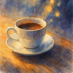 珈琲と午後の陽だまり