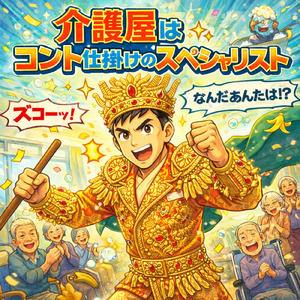 介護屋はコント仕掛けのスペシャリスト