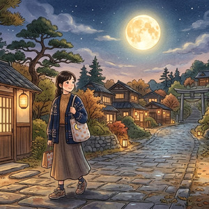 小望月の帰り道 (The Story)