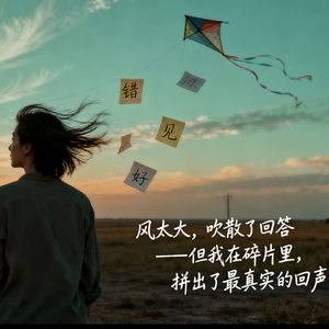 风太大 吹散了回答