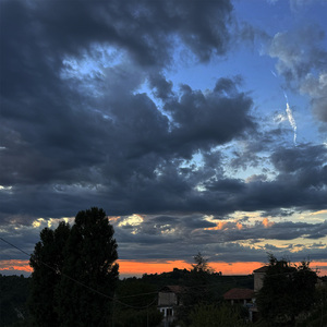 slowly turn to night