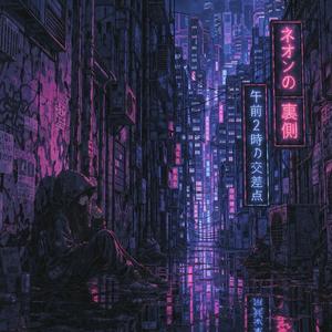 午前2時の交差点