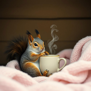 Мрійливе білченя