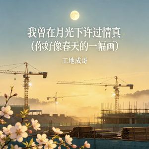 我曾在月光下许过情真（你好像春天的一幅画）
