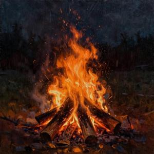 City Lights Through The Rain