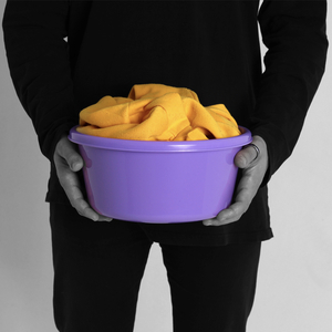 В прачечной