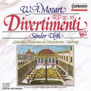 Divertimento No. 15 in B-Flat Major, K. 287*:II. Andante grazioso con Variazioni