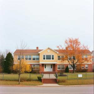 春天的陽光灑在校園， by @twinklingeighthnotes0958