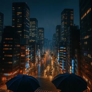 深夜のガード下