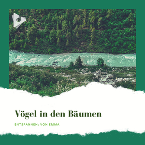 Glückliche Flussvögel