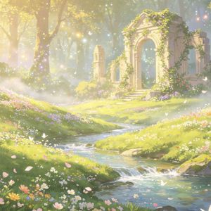 兜圈洛克王国慢版（solo piano）