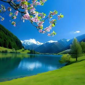 春暖花开的美景