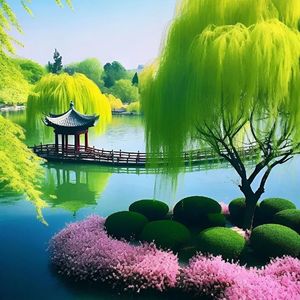 门前柳