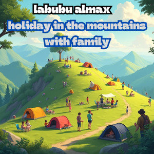 camping in the mountains with family