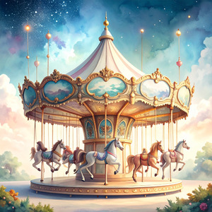 夢がまわるメリーゴーランド