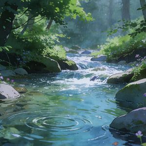 雨声助眠 纯雨声无杂音