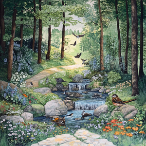 溪流水声·白噪音全景环绕助眠向