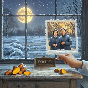 窗台上的月亮-筱筱