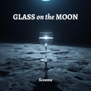 Glass on the moon