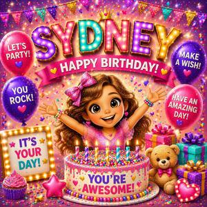 Happy Birthday Sydney