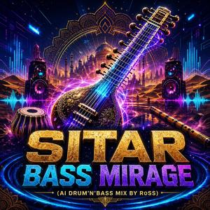 Sitar Bass Mirage (AI Drum'n'Bass mix by RoSS)
