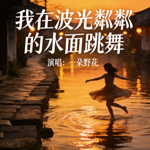 我在波光粼粼的水面跳舞