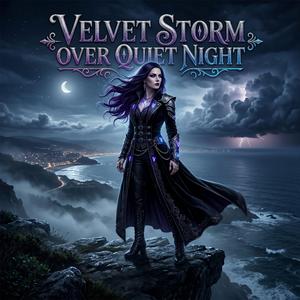 Velvet Storm Over Quiet Night
