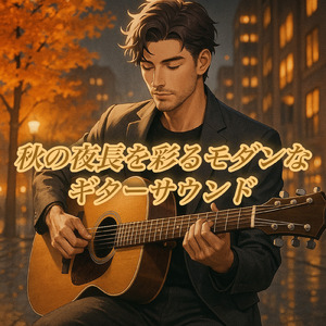 星空とギター:青春の焚き火サウンド