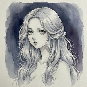 額縁の少女