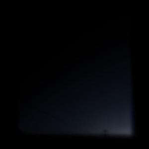 watching the morning skyline from under the covers