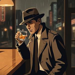 Rain Over Brick Streets