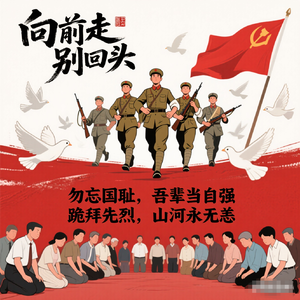 向前走，别回头(勿忘国耻，致敬先烈)