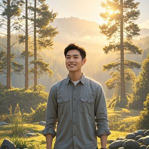 林间金色的希望-林金旺